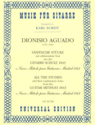 Universal Edition Aguado Sämtliche Stücke