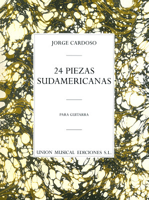 Union Musical Ediciones 24 Piezas Sudamericanas ģitāras nošu grāmata