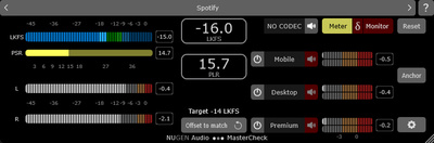 Nugen Audio MasterCheck 2 mērīšanas spraudnis