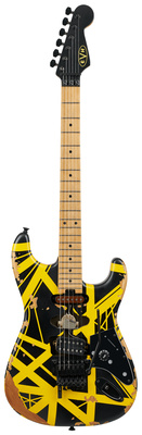 Evh Frankie Striped MN Relic B/Y elektriskā ģitāra