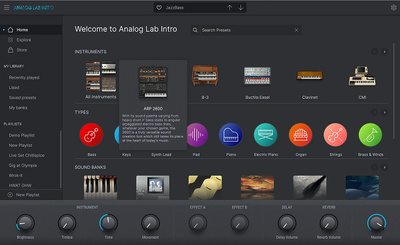Arturia Analog Lab Intro
