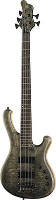 Mayones Guitars Nobleking 5 Antique Black Matt elektriskā basa ģitāra