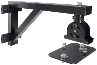 K&M 19450 Wall Mount Black skaļruņa sienas stiprinājums