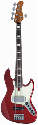 Marcus Miller V7 5 New Gen Candy Apple Red elektriskā basa ģitāra