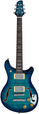 Larry Carlton Q7 Hollow Transparent Blue