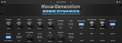 Rave Generation Sonic Dynamics dinamikas spraudnis
