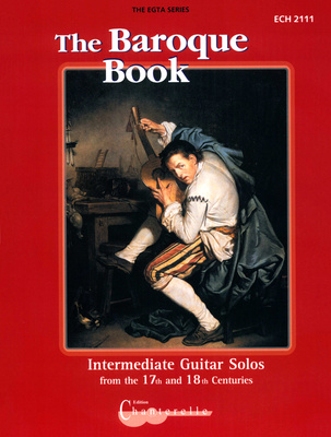 Edition Chanterelle The Baroque Book nošu grāmata ģitārai