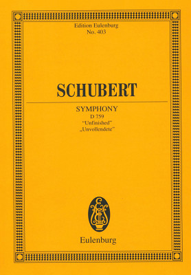 Edition Eulenburg Schubert Sinfonie Nr. 8