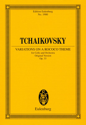 Edition Eulenburg Tschaikowsky Variationen