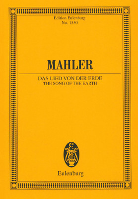 Edition Eulenburg Mahler Das Lied von der Erde