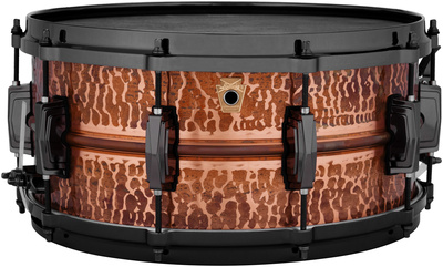 Ludwig 14"x6,5" Raw Ham. Copper Phon. mazais bungas