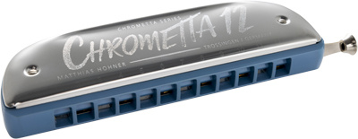 Hohner Chrometta 12 G Color Edition hromatiskā mutes harmonika