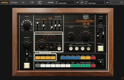 Roland Cloud CR-78 Rhythm Composer virtuālais instruments
