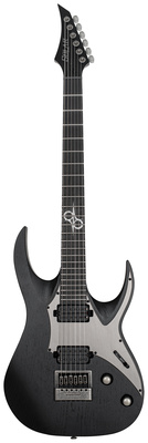 Solar Guitars A1.6DBOP Black Open Pore