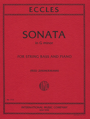International Music Company Eccles Sonate in g-moll