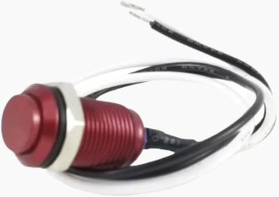 Allparts Momentary 10mm Red kill switch