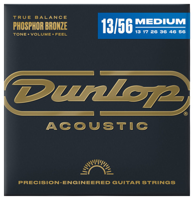 Dunlop Ph/Bronze Set 13-56 struny do gitary akustycznej