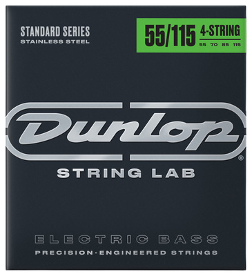 Dunlop Standard 55-115 SS 4str L struny do gitary basowej