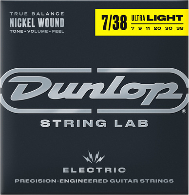Dunlop Nickel 07-38 struny do gitary elektrycznej