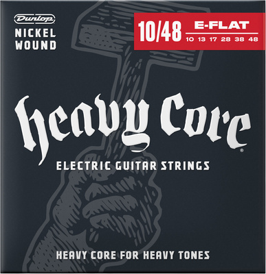Dunlop Heavy Core El 11-50 E Flat struny do gitary elektrycznej