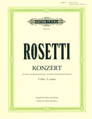 Edition Peters Rosetti Concert for Oboe