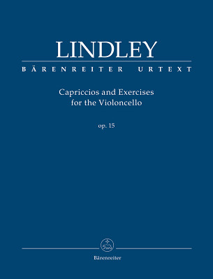 Bärenreiter Lindley Capriccios Cello op.15