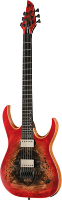 Mayones Guitars Duvell Elite 6 Supernova Red