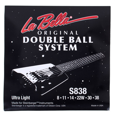 La Bella Steinberger S838 struna do gitary elektrycznej z podwójnym zakończeniem