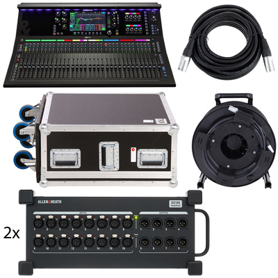 Allen & Heath SQ7+ Stagebox II Bundle