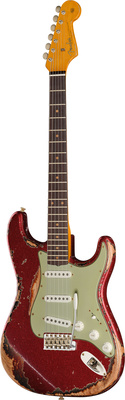 Fender 61 Strat SHR Red Sparkle 3TSB