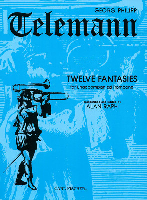 Carl Fischer Telemann 12 Fantasien Posaune
