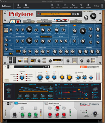 Reason Studios Reason Rack 14 wirtualne oprogramowanie instrumentalne