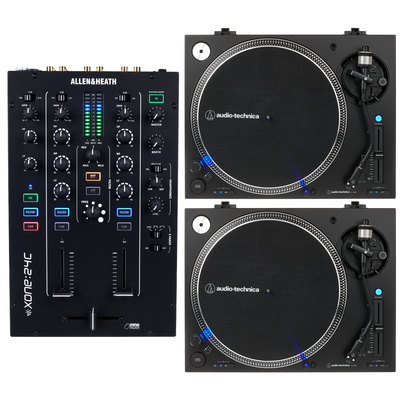 Allen & Heath Xone 24C LP140 BK zestaw z mikserem DJ