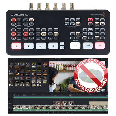 Blackmagic Design ATEM SDI Pro ISO zestaw mikser wideo