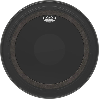 Remo 18" SMT Ambassador Ebony Tom