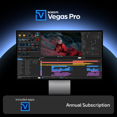 Boris FX Vegas Pro - 1 Year Access oprogramowanie do edycji wideo