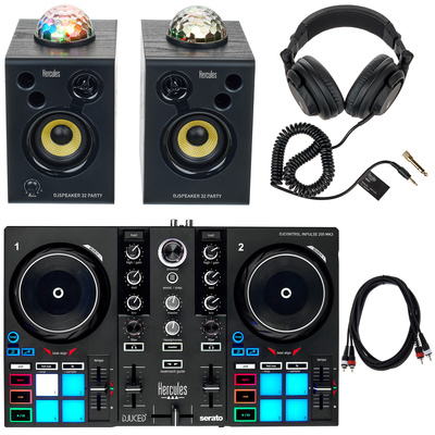 Hercules Kids DJ Party MK3 zestaw kontroler DJ-ski