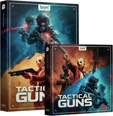 BOOM Library Tactical Guns Bundle wtyczka audio Pinguin PG-AMM-Lite