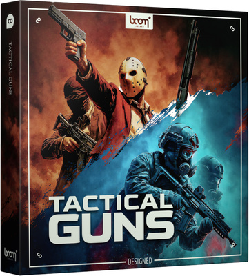 BOOM Library Tactical Guns Designed biblioteka sampli