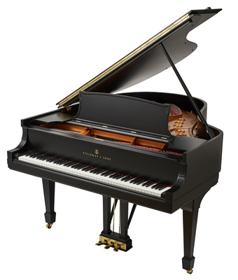 Steinway & Sons M-170 black mat křídlo