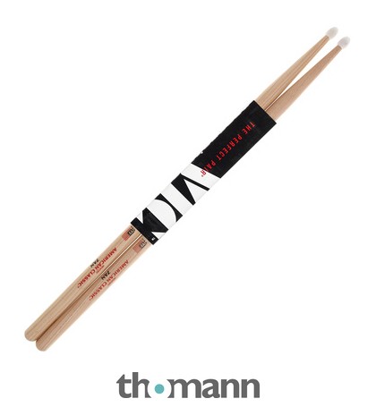 KD American Classic Wood 1 Paar VIC FIRTH 5AN Hickory Drumsticks Nylon 6 Paar 