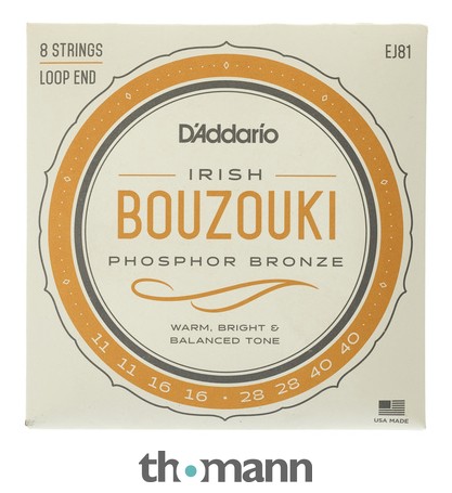 Daddario J81 Irish Bouzouki Strings