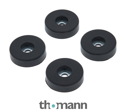 Adam Hall 4906TP Rubberfoot set