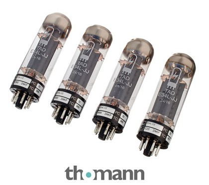 TAD E34L-CZ Tubes Matched Quartett