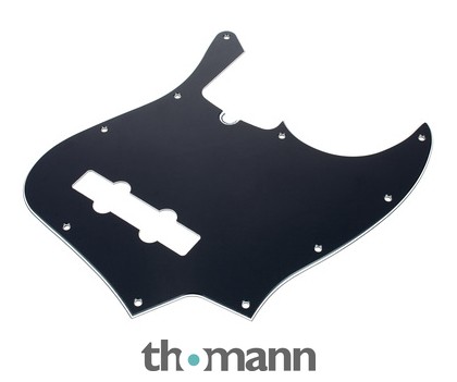 Fender JPickguard 10hole 3ply BK