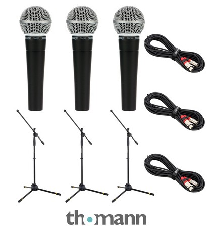 SM 58 Bundle 3 : Micro Chant Shure - Univers Sons