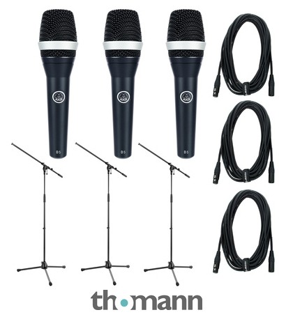 AKG D-5 Triple Bundle