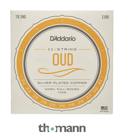 Daddario EJ95 Oud Silver Plated Copper