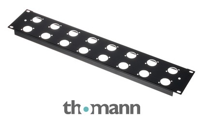Thon Rack Panel 2U 16XLR 90°
