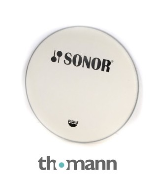 Sonor PW20BL Bass Reso Head White